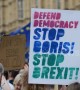 Hundreds march to Downing Street against Boris Johnson suspending government