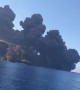 Incredible Smoke From Stromboli's Eruption