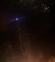 Firework Truck Catches Fire