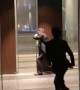 Hotel Staff Battle Typhoon Winds to Close Doors