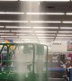 Sprinkler Leak in Store Self Checkout Area