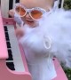 Little Miss Elton Steals the Halloween Show