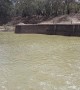 Darling River Flows over Bourke Weir