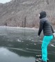 Skating Along Freshly Frozen Ice
