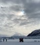 Knik Glacier Ice Hole