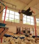 Hard Fail During Double Flip on the Horizontal Bar