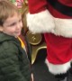 Boy Leaves Santa Out of Breath