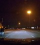 Falling Meteorite Seen From Austin Freeway