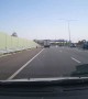 Fridge Falls From Car On Highway