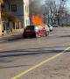 Car Fire Causes Engine to Start Itself
