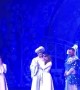 Surprise proposal during ending of \'Aladdin\' performance