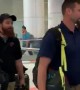 American firefighters greeted with applause as they arrive in Australia