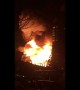 Insanely massive fire in Raleigh: Burning apartments and exploding cars 
