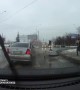 Red Light Runner Swiped in Russia