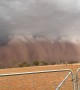 Dust Storm in through Time-Lapse