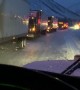 Alaskan Highway Backs Traffic due to Severe Weather Conditions