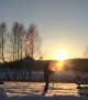 Beautiful Russian Example of the Mpemba Effect