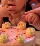 Cute Baby Wants the Whole Cake