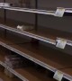 Grocery store completely depleted after Coronavirus outbreak in Milan
