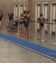 Gymnastics Coach Prevents an Injury