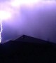 Australian storm rages above suburbs of Perth