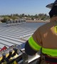 Fire Department rescues kid\'s teddy bear on school roof