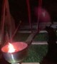 Backyard Catapult Launches Flames Skyward