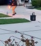 Man Puts on a Fiery Show for Quarantined Neighbors