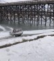 How to Load a Boat when the Launch is Frozen
