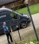 Amazon Delivery Driver Sanitizes Package Upon Request
