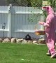 Disgruntled Easter Bunny