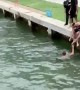 Man Leaps into River to Save Struggling Doggo