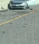 Drivers Flee after Highway Crunch