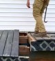 Gravity Causes Deck Demolition Fail