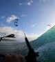 Kitesurfing a Deep Barrel