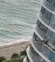 Miami Windstorm Sweeps Boom Carrying Workers Away from Skyscraper