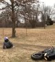Sport Bike Rider Flips on Mudslide
