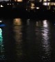 Jet Ski Trails Lit by Bioluminescent Algae