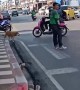 Good Samaritan Helps Dog Cross Busy Road