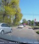 Rear View Camera Catches Crash With a Parked Car