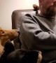 Puppy Pokes Man for His Peanut Butter Sandwich