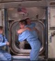 First time in history astronauts enter space station from private spacecraft