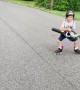 Skating is Better when Propelled by a Leaf Blower