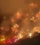 #GettyFire #SepulvedaPass Fire in Sepulveda Pass along Highway 405 near the Getty Center.
