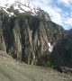 Riding Up a Steep Mountain Road