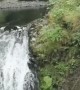 This is by far the most epic waterfall dive you will ever see