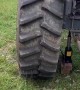 Tractor Tire Instantly Inflates via Flame