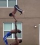 Acrobatic balancing performance will blow your mind!