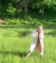Running on Floating Grass in Lithuania