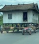 Moving a House on Tractors
